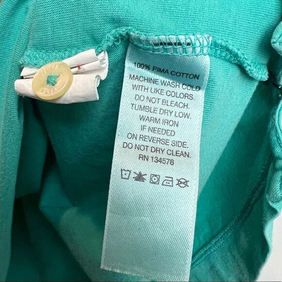 Vineyard Vines Mens XL Sea-foam Green Slim Fit Cotton Collared Shirt w pocket - Picture 6 of 6